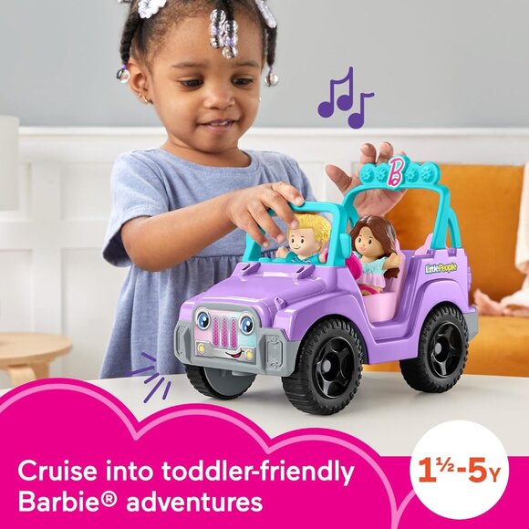 Fisher-Price Little People Barbie Toddler Beach Cruiser w/ Music🆕SHIPS FAST💨🚚 - Picture 12 of 16